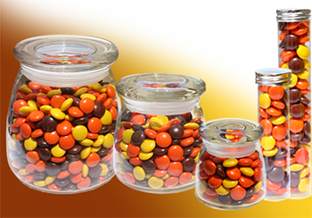 Reeses Pieces and Container Choices