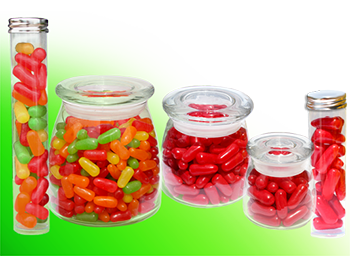 Soft Jelly Candies and container choices