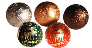 premium milk chocolate balls